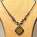Art nouveau sterling silver pendant — view 2 of 10