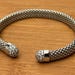 Vintage sterling silver cuff — view 3 of 10