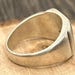 Vintage sterling silver signet ring — view 5 of 18