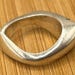 Art deco sterling silver ring — view 5 of 12