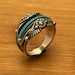 Royce Kohlmeyer sterling silver ring, eagle boy hallmark — view 2 of 7
