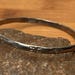 Mid century sterling silver bangle — view 2 of 14
