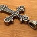 Antique sterling silver pendant — view 10 of 20