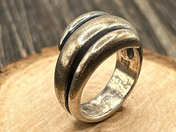 Heirloom James Avery Sterling Silver Floral Ring, Size 8