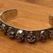 Victorian sterling silver cuff — view 4 of 20