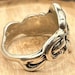 Art nouveau sterling silver ring — view 4 of 10
