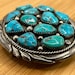 Vintage sterling silver belt buckle — view 10 of 20