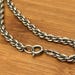 Antique sterling silver pendant — view 6 of 9