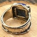 Mid century sterling silver ring, israel hallmark — view 3 of 10