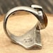 Mid century sterling silver ring, mexico hallmark — view 4 of 10
