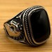 Sterling silver signet ring — view 3 of 10
