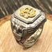 Vintage sterling silver signet ring — view 1 of 10