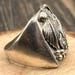 Vintage sterling silver signet ring — view 4 of 20