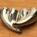 Mid century sterling silver brooch — view 8 of 10