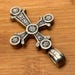 Antique sterling silver pendant — view 8 of 20