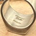 Vintage sterling silver ring — view 8 of 10