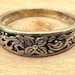 Art nouveau sterling silver ring — view 2 of 9