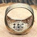 Art nouveau sterling silver ring — view 7 of 10