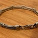 1970s sterling silver bracelet, italy hallmark — view 3 of 8