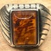 Vintage sterling silver signet ring — view 2 of 10