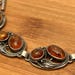 Art nouveau sterling silver bracelet — view 3 of 20