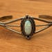 Vintage sterling silver cuff — view 11 of 14