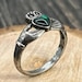 Antique sterling silver ring — view 11 of 18