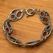 Art nouveau sterling silver bracelet — view 10 of 20