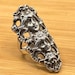 Art nouveau sterling silver ring — view 1 of 18