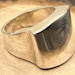 Vintage sterling silver signet ring — view 3 of 10