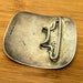 Sterling silver belt buckle — view 4 of 6