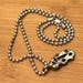 Mid century sterling silver pendant — view 4 of 10