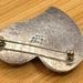 Vintage sterling silver brooch — view 12 of 20