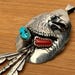 Vintage sterling silver pendant — view 4 of 16