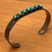 Mid century sterling silver cuff — view 15 of 17