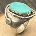 Jude Candelaria sterling silver ring, jude c zuni hallmark — view 1 of 10
