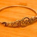 Vintage sterling silver bangle — view 4 of 6