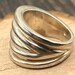 Vintage sterling silver ring, italy hallmark — view 5 of 9