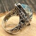 Vintage Carolyn Pollack sterling silver ring, cp hallmark — view 4 of 10