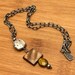 Antique sterling silver pendant — view 2 of 10