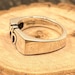 1980s sterling silver ring — view 7 of 9