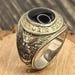 Mid century sterling silver signet ring — view 14 of 19
