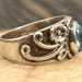 Art nouveau sterling silver ring — view 7 of 18