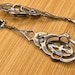 Art deco sterling silver drop earrings — view 17 of 20