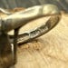 Victorian sterling silver ring — view 8 of 10