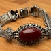 Art deco sterling silver bracelet — view 1 of 10