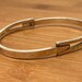 Mid century sterling silver bangle — view 2 of 10