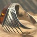 Vintage sterling silver signet ring — view 7 of 10