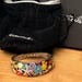 Art deco Belle Étoile sterling silver cuff, belle hallmark — view 6 of 10
