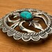 Vintage sterling silver belt buckle — view 3 of 18